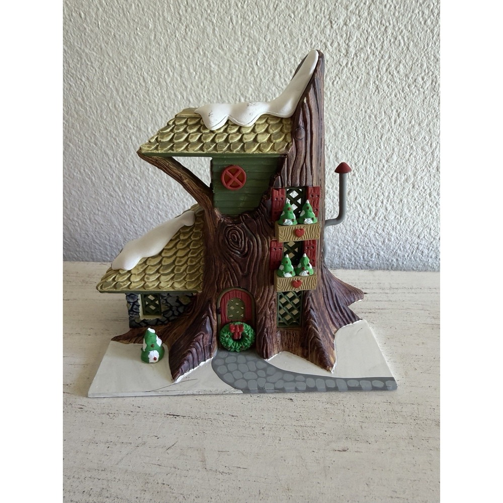Dept 56 Hide-A-Way Doctor's Hollow  Christmas Village No Bird
